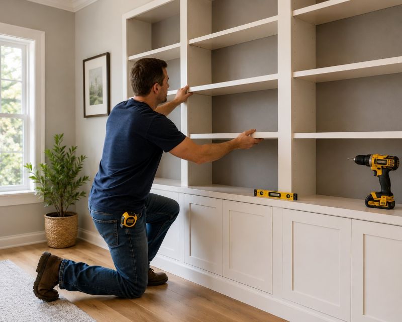 Bookcase Installation in Frederick, MD