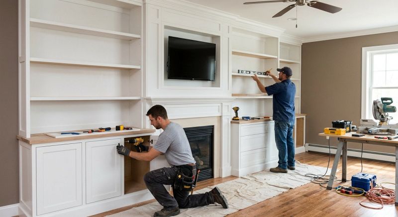 Built In Shelving Service in Greensboro, NC